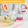 Müslibecher to Go, Lunchboxen, 800ml Doppelter tragbarer Produktbild-Vorschau 5