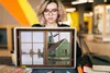 MuchoWow® Laptop Aufkleber Sticker Cover Aussicht - Mühle - Produktbild-Vorschau 5