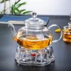 Wilmax Teekanne 1550 ml Glas mit Glasdeckel Transparent Produktbild-Vorschau 1