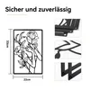 Wandskulpturen, Wanddekoobjekt, 3 Stück Metall Produktbild-Vorschau 7