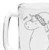 Mr. & Mrs. Panda Glasbierkrug Einhorn Weihnachtsmann - Produktbild-Vorschau 5