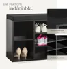 Meuble à chaussures Banc de rangement avec coussin d'assise Voir les images du produit 4