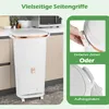 COSTWAY Mülleimer Küche, Mülltrennsystem, 12L Inneneimer & Produktbild-Vorschau 9