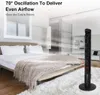 OZAVO OZ1515 Turmventilator, Energiesparend Standventilator Produktbild-Vorschau 4