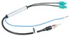 vhbw Antennenadapter von DIN (m) auf Doppel-Fakra (m) für Produktbild-Vorschau 2