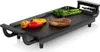 A close-up, studio shot of an electric griddle with food items on it. Produktbild-Vorschau