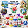 FARBELLO Acrylfarben Set 12 x 120 ml – Hochpigmentiert, Produktbild-Vorschau 6