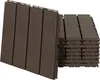 Outsunny 9 er Set Terassenfliesen Balkon Patio 30 x 30 cm Produktbild-Vorschau 1