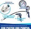 Druckluftzubehör Set 5-teilig mit Farbspritzpistole und Produktbild-Vorschau 3