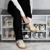 KESPER Schuhschrank weiß mit Sitzkissen grau, 9230713 Produktbild-Vorschau 3
