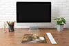 MuchoWow® Mauspad Mousepad Herbstwald - Weg - Laub - Produktbild-Vorschau 4