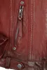 Mauritius Lederjacke Damen Cascha LAMOV rot Basics 100% Produktbild-Vorschau 4