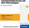 Exquisit Getränkekühler GKS29-V-H-280E weiss | Nutzinhalt: Produktbild-Vorschau 2
