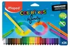 maped Color Peps matite colorate colori assortiti, 24 Anteprima dell’immagine prodotto 3