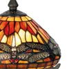 LumiLamp 5LL-9295 Stolní lampa Tiffany Ø 22x21 cm hnědá Náhled obrázku produktu 6