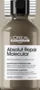 A close-up studio shot of a L'Oréal Professionnel Absolut Repair Molecular shampoo bottle. Produktbild-Vorschau