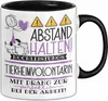 Tierheimvolontärin Tasse Geschenk Lustig Abstand Halten Produktbild-Vorschau 1