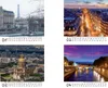 Reisezauber Paris Tischkalender 10x10cm für 2027 Urlaub Produktbild-Vorschau 2