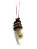 12 Stück Weihnachtswichtel Christbaumschmuck Rot Gold Produktbild-Vorschau 4