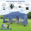 COSTWAY Pavillon 3x6m, Faltpavillon mit 6 abnehmbaren Produktbild-Vorschau 6