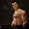 A boxer in a boxing ring, looking towards the camera. Podgląd zdjęcia produktu