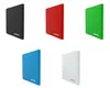 A collage of five different colored card storage albums. Produktbild-Vorschau