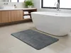 Badematte TRIVORA 60x100 cm dunkelgrau Produktbild-Vorschau 2
