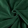 Stretch Sitzbezug für Stühle - 40 x 40 cm - Grün Samt - Produktbild-Vorschau 8
