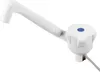 A white faucet with a blue accent on a white background. Produktbild-Vorschau