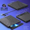 8-in-1 Externes DVD/CD-Laufwerk USB 3.0 & Type-C – Plug & Produktbild-Vorschau 2