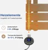 Heilmetz Handtuchtrockner Elektrisch Anthrazit Heizkörper Produktbild-Vorschau 3