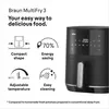 Braun MultiFry 3 HF3030 Heißluftfritteuse, 1500W - Schwarz Produktbild-Vorschau 19