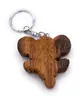 Onwomania Schlüsselanhänger aus Holz Käsemaus Maus Nagetier Produktbild-Vorschau 2
