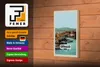 Holzschild Reise 12x18cm Grimaud France Urlaub Meer Produktbild-Vorschau 4