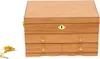 3 Tier Jewellery Storage Dřevěné šperkovnice Šperkovnice Náhled obrázku produktu 4
