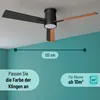 Noaton® Deckenventilator mit Beleuchtung und Fernbedienung Produktbild-Vorschau 2