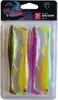 Fox Rage Slick Shad UV Mixed Colour Pack - 4 Gummiköder, Produktbild-Vorschau 2