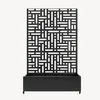 Cloison « Bernalda » avec jardinière Roulettes Acier 186 x Voir les images du produit 8