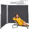 Tenda da sole per patio, tenda a rullo angolare, doppia Anteprima dell’immagine prodotto 1