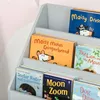 Dětská knihovna HOMCOM se zásuvkou, 3 uzavřenými Náhled obrázku produktu 8