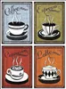 vianmo Holzschild 40x30 cm Kaffee Coffee Espresso Produktbild-Vorschau 1