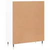 Kredens biały wysoki połysk 69,5x34x90 cm materiał Podgląd zdjęcia produktu 9