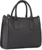 A black handbag shown from a side-diagonal angle against a white background. Voir les images du produit