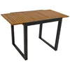 A product shot of an outdoor dining table. Produktbild-Vorschau
