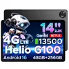 DOOGEE Tab E3 Max Android 16, 14 Zoll, 4G LTE, Produktbild-Vorschau 1
