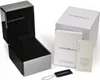 The image shows the packaging for an Emporio Armani watch, including the watch box, outer box, and instruction/warranty booklets. Produktbild-Vorschau