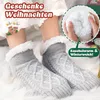 Kuschelsocken Damen Herren, Dicke Flauschige Socken mit Produktbild-Vorschau 2