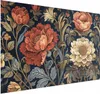 Posterpapier Poster - Tapestry Large Retro Flowers 60x40 cm Produktbild-Vorschau 1