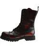 Boots & Braces - 10 Loch Stiefel Rangers Burgundy Rub-Off Produktbild-Vorschau 3