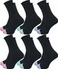 GAWILO Damen Socken mit Rollrand (6 Paar) | Ohne drückende Produktbild-Vorschau 1